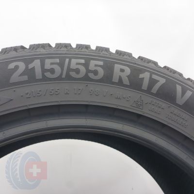 7. 215 55 17 4x SEMPERIT 215/55 R17 98V XL Speed-Grip 5 Winterreifen 2025 8,2mm WIE NEU