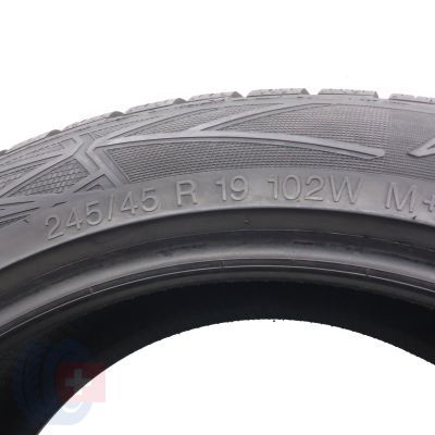 3. 245 45 19 2x VREDESTEIN 245/45 R19 102W XL Wintrac Pro Winterreifen 2023 7,3-7,6mm