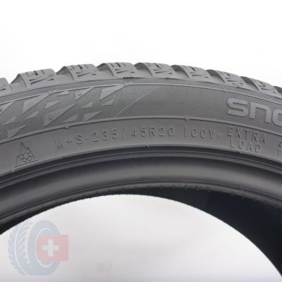 7. 235 45 20 2x NOKIAN 235/45 R20 100V XL Snowproof 2 SUV Winterreifen 2025 8,5-7,5mm