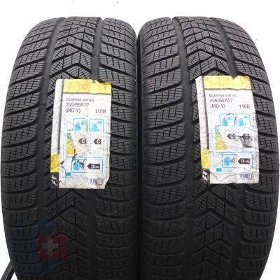5. 255 65 17 4x PIRELLI 255/65 R17 110H Scorpion Winter MO-V Winterreifen 2018 WIE NEU VOLL