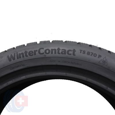 7. 4 x CONTINENTAL 225/45 R18 98V XL WinterContact TS 870P Winterreifen 2021, 2022 WIE NEU 7,5-8mm