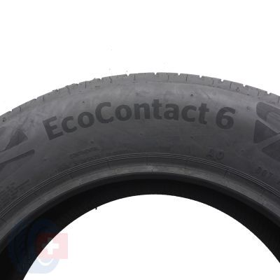 6. 215 65 17 4x CONTINENTAL 99H EcoContact 6 A0 Sommerreifen 2019 VOLL WIE NEU