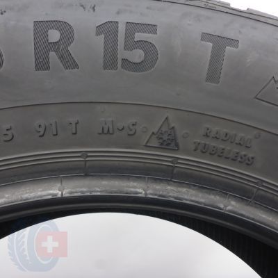 7. 195 65 15 2x CONTINENTAL 195/65 R15 91T Winter Contact TS 870 Winterreifen 2021 8mm 