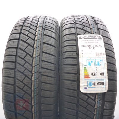 205 60 16 2x CONTINENTAL 205/60 R16 96H XL ContiWinterContact TS 830 P RFT BMW Winterreifen 2020 Ungebraucht  
