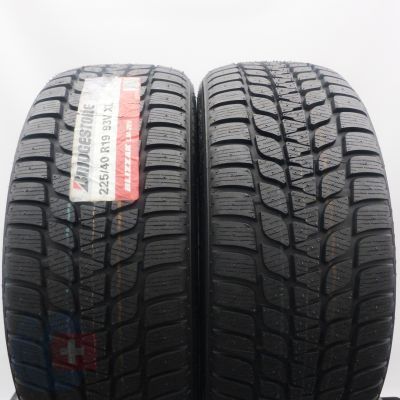  225 40 19 2x BRIDGESTONE 225/40 R19 93V Blizzak LM-25V Winterreifen 2012 VOLL Ungebraucht   
