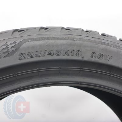 8. 225 45 19 4x BRIDGESTONE 225/45 R19 96W XL Turanza T005 Sommerreifen 2025 6,2-6mm