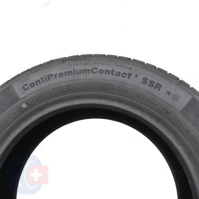 6. 205 60 16 4x CONTINENTAL 205/60 R16 96V XL ContiPremiumContact 5 SSR BMW Sommerreifen 2021 VOLL WIE NEU