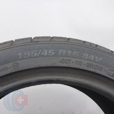 5. 195 45 16 2x KUMHO 195/45 R16 84V Ecsta HS52 Sommerreifen 2024 Ungebraucht  