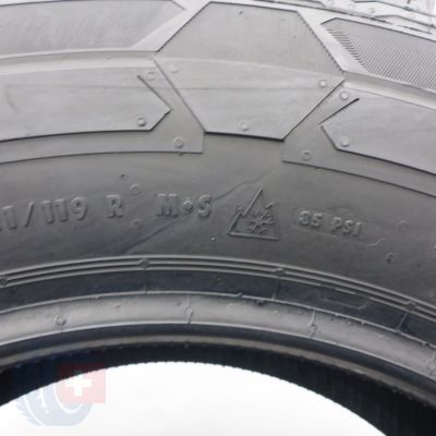 5. 235 65 16C 1x CONTINENTAL 235/65 R16C 121/119R VanContact Winter Winterreifen 9.8mm 