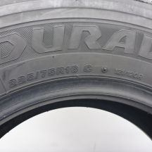 7. 225 7516C 4x BRIDGESTONE 225/75 R16C 121/120R Duravis R660 Sommerreifen 2018 9,7-9,5mm