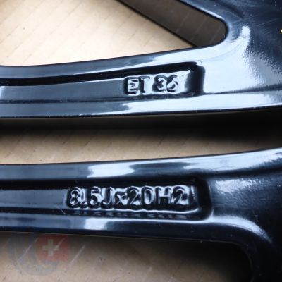 7. 4x Alufelgen 20 AUDI MERCEDES 5x112 8,5J Et36 Rial Germany 