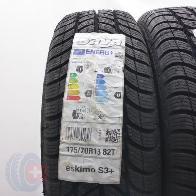 2.  175 70 13 4x SAVA 175/70 R13 82T Eskimo S3+Winterreifen 2021 Ungebraucht  