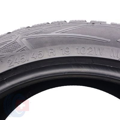 2. 245 45 19 1x VREDESTEIN 245/45 R19 102W XL Wintrac Pro Winterreifen 2021 7,2mm