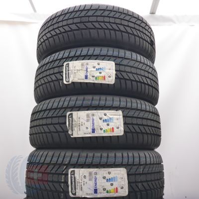  205 50 17 4x CONTINENTAL 205/50 R17 93V XL WinterContact TS 870 P Winterreifen 2023/24 VOLL WIE NEU 