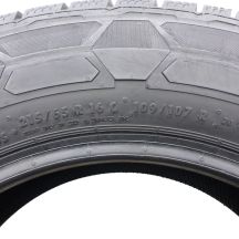 4. 215 65 16C 2 x CONTINENTAL 215/65 R16C 109/107R VanContact Winter Winterreifen 7-7,8mm 2020/22