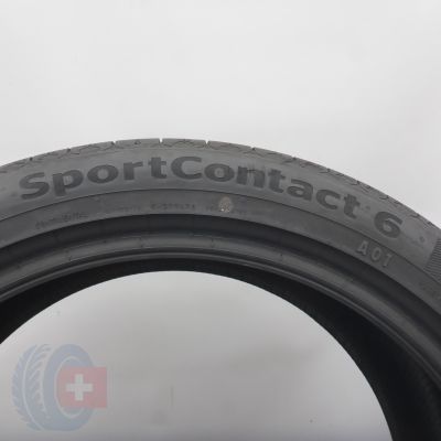 6. 255 40 20 4x CONTINENTAL 255/40 R20 101Y XL SportContact 6 A01 Sommerreifen 2025 6,5mm