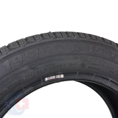 6. 4 x SEMPERIT 195/60 R15 88T Master Grip 2 Winterreifen 2020 VOLL 