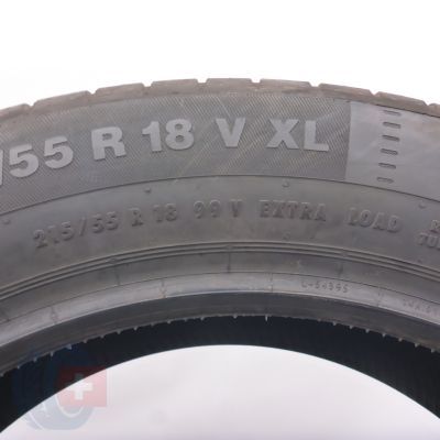 5.  215 55 18 1x CONTINENTAL 215/55 R18 99V XL ContiEcoContact 5 Sommerreifen 2018 VOLL 