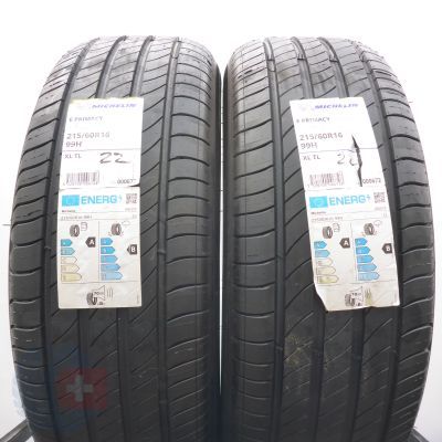 215 60 16 2x MICHELIN 215/60 R16 99H e Primacy Sommerreifen 2022 Ungebraucht   