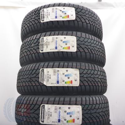  195 60 16 4x CONTINENTAL 195/60 R16 89H WinterContact TS 870 Winterreifen 2023 VOLL WIE NEU 