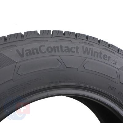 6. 2 x CONTINENTAL 215/65 R15C 104/102T VanContact Winter Winterreifen 2018 7,2 ; 9,2mm