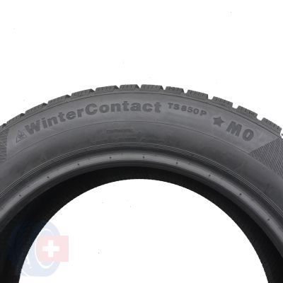 4. 225 55 17 2x CONTINENTAL 97H XL M0 WinterContact TS 850 P Winterreifen 2018 7,8mm 