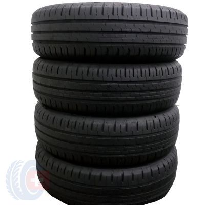 4 x CONTINENTAL 165/65 R14 79T ContiEcoContact 5 Sommerreifen DOT17 6,5mm