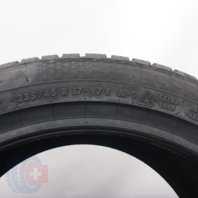 7.  235 45 17 4 x CONTINENTAL 235/45 R17 97Y XL AllSeasonContact 2 Ganzjahresreifen 2025 VOLL WIE NEU 