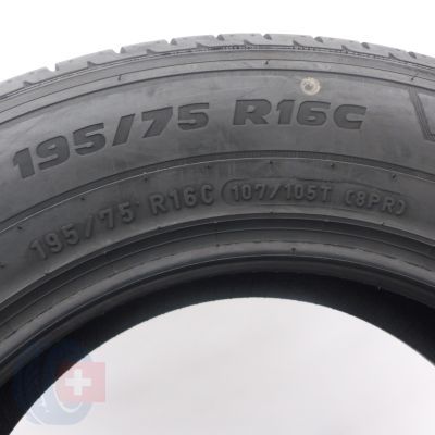7. 195 75 16C 4x PIRELLI 195/75 R16C 107/105T Carrier Sommerreifen 2018 VOLL WIE NEU 