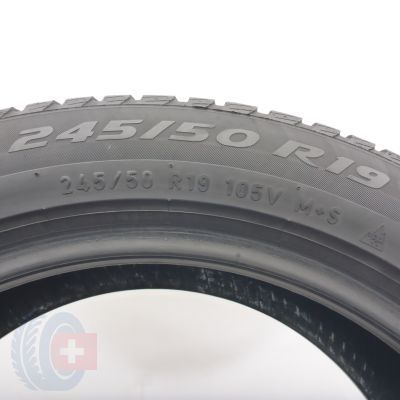 5. 245 50 19 2x PIRELLI 245/50 R19 105V XL RunFlat BMW Sottozero 3 Winter Winterreifen 2022 6mm