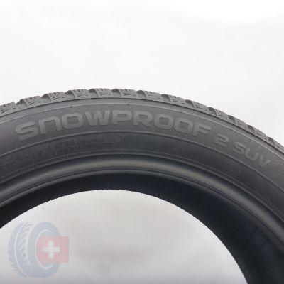 6. 235 50 20 4x NOKIAN 235/50 R20 104V XL Snowproof 2 SUV Winterreifen 2023 8-7,5mm
