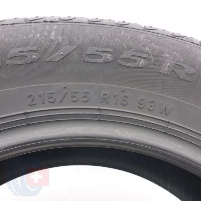 6. 215 55 16 1x PIRLLI 215/55 R16 93W Cinturato P7 Sommerreifen 2016 7,5mm 
