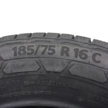 5. 2 x CONTINENTAL 185/75 R16C 104/102R VanContact Winter Winterreifen 2022 WIE NEU VOLL