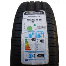 1 x CONTINENTAL 185/65 R15 88T EcoContact 6 Sommerreifen 2018 WIE NEU VOLL