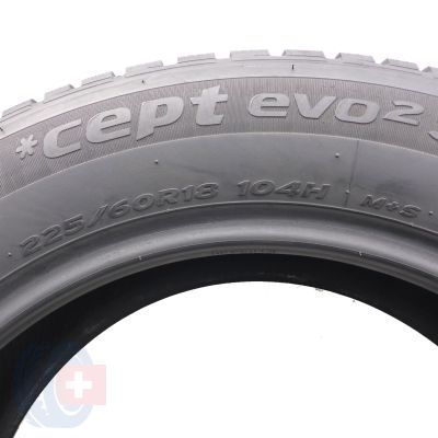 6. 2 x HANKOOK 225/60 R18 104H Winter I Cept evo 2 SUV BMW Winterreifen 2019/2022 6.5-7.2mm