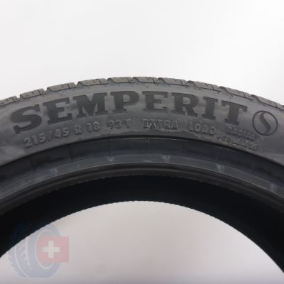 4. 215 45 18 2x SEMPERIT 215/45 R18  93Y XL Speed-Life 3 Sommerreifen 2022 VOLL 