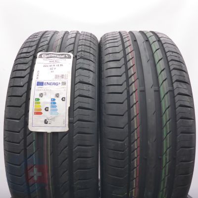 225 40 19 2x CONTINENTAL 225/40 R19 93Y XL ContiSportContact 6 MOE RFT Sommerreifen 2022/23 Ungebraucht   