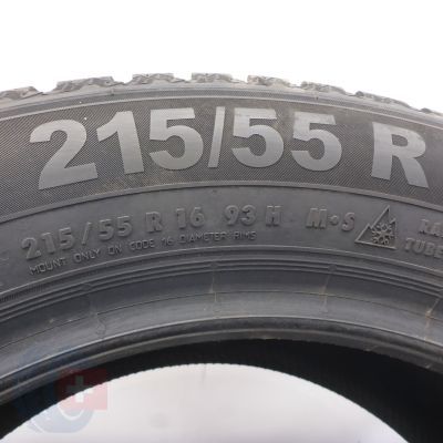7. 215 55 16 4x SEMPERIT 215/55 R16 93H Speed-Grip 5 Winterreifen 2024 VOLL WIE NEU