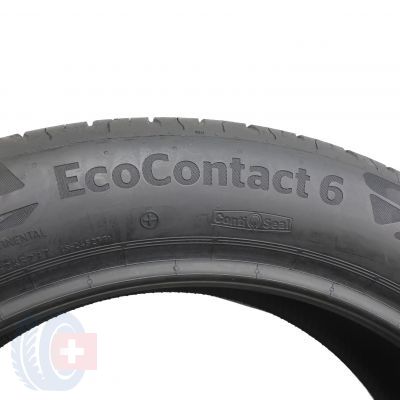 8. 4 x CONTINENTAL 215/50 R19 93T EcoContact 6 ContiSeal + Sommerrefien DOT20 WIE NEU 6,2mm 