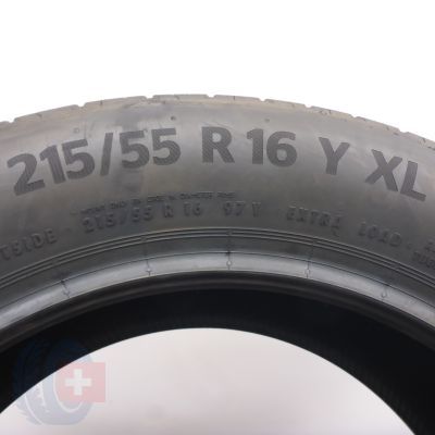 6.  215 55 16 2x CONTINENTAL 215/55 R16 97Y XL EcoContact 6 Sommerreifen 2022 VOLL