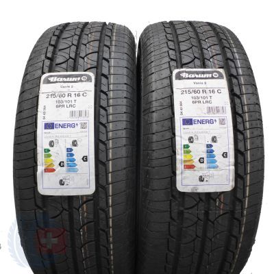 4. 215 60 16C 4x BARUM  215/60 R16C 103/101T Vanis2 Sommerreifen 2022 VOLL WIE NEU