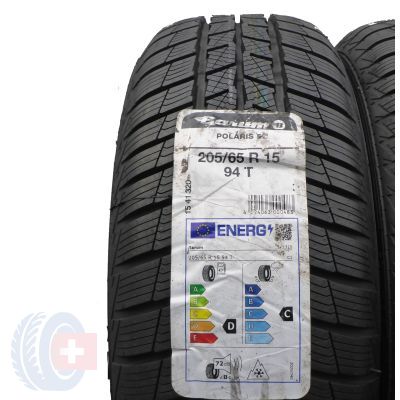 2. 205 65 15 2x BARUM 205/65 R16 94T Polaris 5 Winterreifen 2022 VOLL WIE NEU