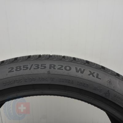 5. 285 35 20 2x CONTINENTAL 285/35 R20 104W XL WinterContact TS860S Winterreifen 2023 7mm