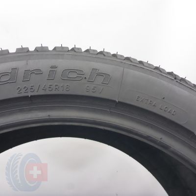 7. 225 45 18 2x BFGOODRICH 225/45 R18  95V XL g-Force Winter 2 Winterreifen 2022 8,2mm
