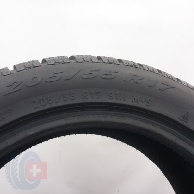 9.  205 55 17 4x PIRELLI 205/55 R17 91H Sottozero Winter 210 SerieII BMW Winterreifen 2020 Ungebraucht   