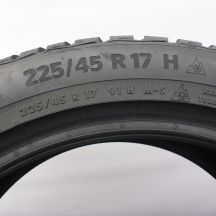 5. 225 45 17 2x CONTINENTAL 225/45 R17 91H WinterContact TS870 Winterreifen 2022, 2023 WIE NEU 8,2-8,8mm