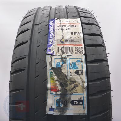 205 40 18 1x MICHELIN 205/40 R18 86W XL PilotSport4 Sommerreifen 2019 UNGEBRAUCHT
