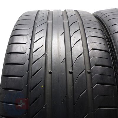 2. 255 40 20 2x CONTINENTAL 255/40 R20 101V XL ContiSportContact 5 Seal SUV Sommerreifen 6,5-6,8mm 2021