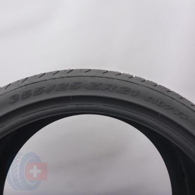 3. 355 25 21 1x PIRELLI 355/25 R21 107Y XL PZero L Sommerreifen 2016 UNGEBRAUCHT