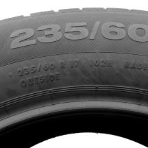 6. 2 x CONTINENTAL 235/60 R17 102H ContiCrossContact Winter M0 2020 Winterreifen WIE NEU VOLL